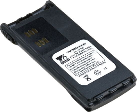 Batéria T6 Power pre Motorola GP240, Li-Ion, 7,4 V, 2300 mAh (17 Wh), čierna