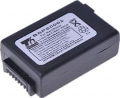 T6 power Batéria pre skener čiarových kódov Zebra WA3025, Li-Ion, 3,7 V, 3600 mAh (13,3 Wh), čierna