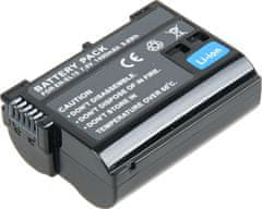 Batéria T6 Power pre Nikon D850, Li-Ion, 7 V, 1400 mAh (9,8 Wh), čierna