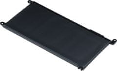 T6 power Batéria pre notebook Dell WDX0R, Li-Ion, 11,4 V, 3680 mAh (42 Wh), čierna