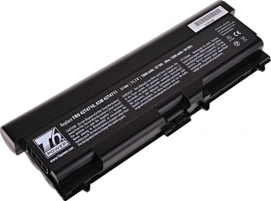 T6 power Batéria pre Lenovo ThinkPad T520, Li-Ion, 11,1 V, 7800 mAh (87 Wh), čierna