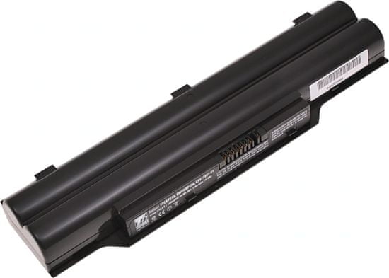 T6 power Batéria pre Fujitsu Siemens LifeBook LH522, Li-Ion, 10,8 V, 5200 mAh (56 Wh), čierna