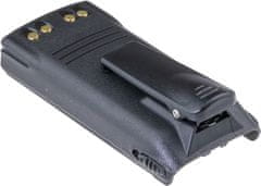 Batéria T6 Power pre ručný vysielač Motorola PMNN4008AR, Ni-MH, 7,2 V, 2300 mAh (16,5 Wh), čierna