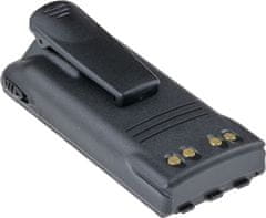 Batéria T6 Power pre ručný vysielač Motorola PMNN4008, Ni-MH, 7,2 V, 2300 mAh (16,5 Wh), čierna