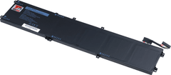 T6 power Batéria pre Dell Precision M5520, Li-Poly, 11,4 V, 8500 mAh (97 Wh), čierna