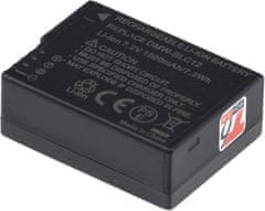 Batéria T6 Power pre Panasonic Lumix DMC-FZ1000, Li-Ion, 7,2 V, 1000 mAh (7,2 Wh), čierna