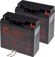 T6 power Sada batérií pre APC Smart-UPS SUA1500I, VRLA, 12 V