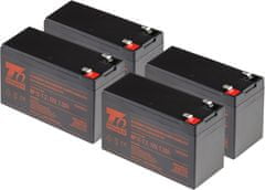T6 power Sada batérií pre Eaton 5130 1250VA, VRLA, 12 V