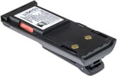 Batéria T6 Power pre ručný vysielač Motorola HNN9628B, Ni-MH, 7,2 V, 2000 mAh (14,4 Wh), čierna