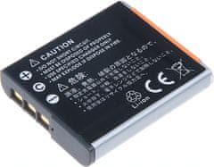Batéria T6 Power pre SONY Cyber-shot DSC-H10, Li-Ion, 3,6 V, 950 mAh (3,4 Wh), šedá