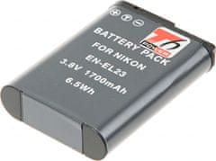 Batéria T6 Power pre Nikon CoolPix P900, Li-Ion, 3,8 V, 1700 mAh (6,4 Wh), čierna