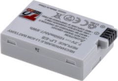 Batéria T6 Power pre Canon EOS 600D, Li-Ion, 7,2 V, 1050 mAh (7,6 Wh), šedá