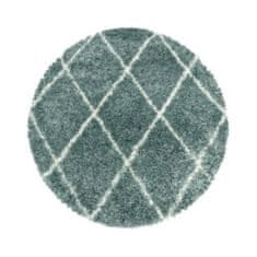Ayyildiz Kusový koberec Alvor Shaggy 3401 blue kruh 80x80 (priemer) kruh