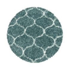 Ayyildiz Kusový koberec Salsa Shaggy 3201 blue kruh 80x80 (priemer) kruh