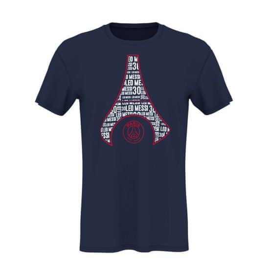 Fan-shop Dětské tričko PSG Eiffel Messi navy Dětská: 4 roky