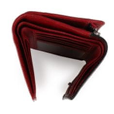 Lagen Dámska kožená peňaženka BLC/4390/419 červená/černá