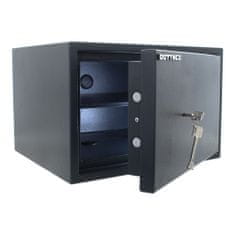 Rottner PowerSafe 300 nábytkový trezor antracit | Trezorový zámok na kľúč | 44.5 x 30 x 40 cm