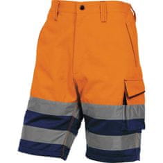 Delta Plus PHBE2 pracovné oblečenie - Fluo oranžová-Nám. modrá, XXL