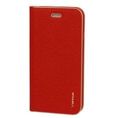 Vennus Flipové puzdro s rámčekom pre Samsung Galaxy S21 Ultra červené