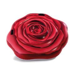Intex Nafukovacie lehátko Červená ruža 137 x 132 cm