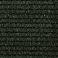 Vidaxl Koberec do stanu 250x250 cm tmavo zelený