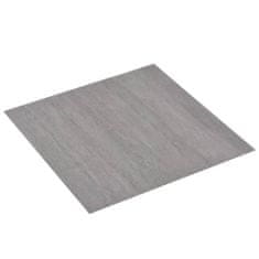 Vidaxl Samolepiace podlahové dosky 20 ks PVC 1,86 m2 sivé škvrny