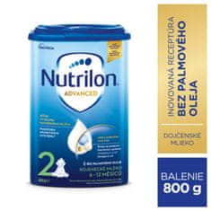Nutrilon 2 Advanced pokračovacie dojčenské mlieko 800g, 6+