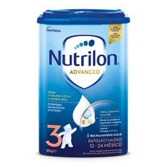 Nutrilon 3 Advanced batoľacie mlieko 800g, 12+