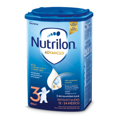 Nutrilon 3 Advanced batoľacie mlieko 800g, 12+