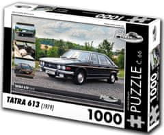 RETRO-AUTA© Puzzle č. 66 Tatra 613 (1979) 1000 dielikov