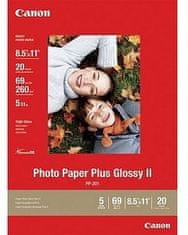 Canon Foto papier Plus Glossy II PP-201, 13x18 cm, 20 ks, 260g/m2, lesklý (2311B018)
