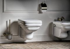 KERASAN , WALDORF závesná WC misa, 37x55cm, biela, 411501
