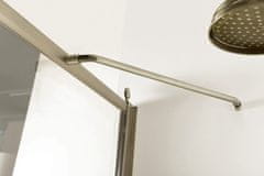 Gelco , ANTIQUE sprchové dvere 900mm, číre sklo, pravé, bronz, GQ1390RC