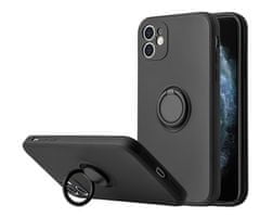 Vennus Silicone Ring iPhone 13 Pro Černé