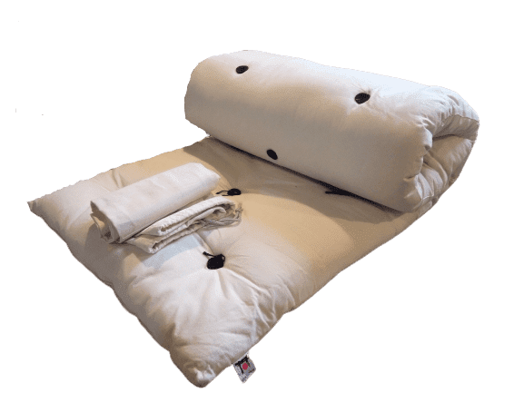 futons.cz BED in a BAG (zrolovaná posteľ), 70x190cm