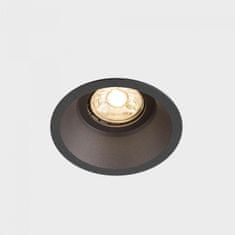 KOHL LIGHTING KOHL-Lighting MOON zapustené svietidlo s rámčekom pr. 85 mm čierna 8 W LED Non-Dimm