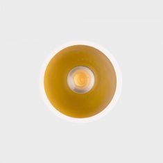 KOHL LIGHTING KOHL-Lighting NOON zapustené svietidlo s rámčekom pr.83 mm biela-zlatá 38° 7 W CRI &gt;80 4000K Non-Dimm