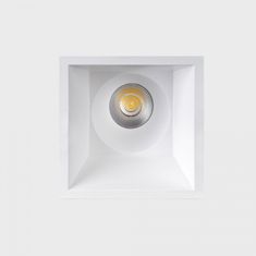 KOHL LIGHTING KOHL-Lighting NOON SQ ASYMETRIC zapustené svietidlo s rámčekom 93x93 mm biela 38° 5 W CRI &gt;80 4000K Non-Dimm