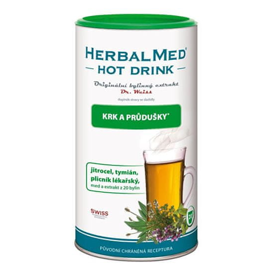Simply you HerbalMed Hot Drink Dr. Weiss - krk a priedušky 180 g