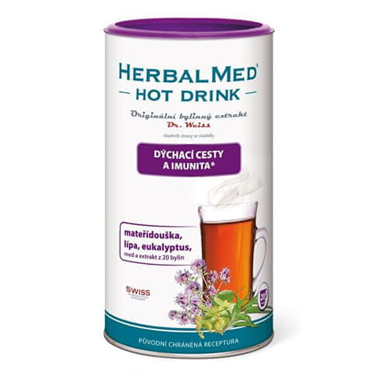 Simply you HerbalMed Hot Drink Dr. Weiss - dýchacie cesty a imunita 180 g
