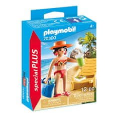 Playmobil Rekreantka s lehátkom , Prázdniny, 12 dielikov