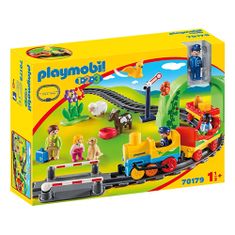 Playmobil Moja prvá vláčikodráha , 1.2.3., 24 dielikov