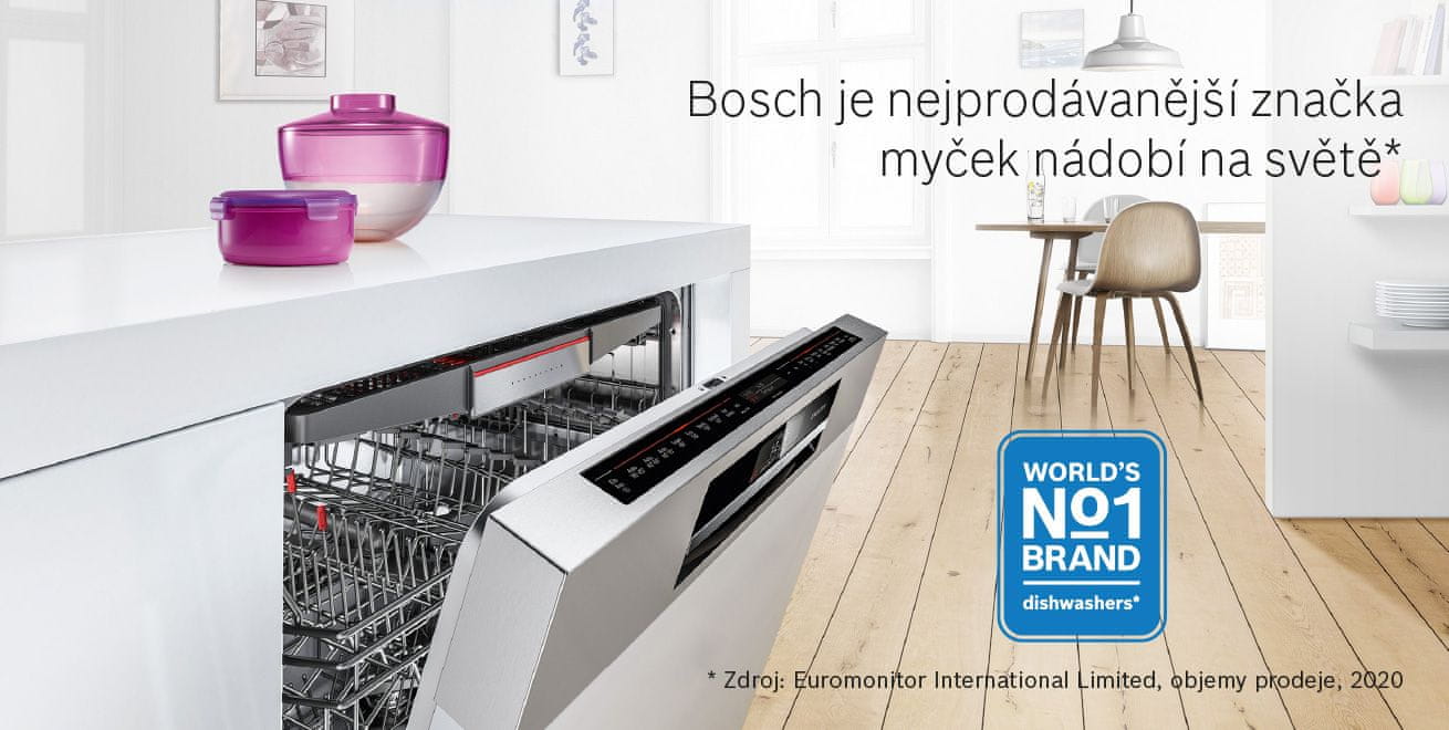Vstavaná umývačka riadu Bosch SMV8YCX03E World´s No.1