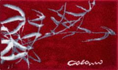Colani Luxusná dizajnová česká kúpeľňová predložka, Colani 23 70 x 120 cm, červená