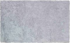 GRUND Luxusná bavlnená 3 cm vysoká kúpeľňová predložka, CALO 60 x 100 cm, sivá