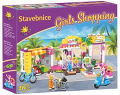 Kids World Stavebnica Girls Shopping 376 ks