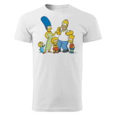 Grooters Pánske tričko Simpsons - Rodinka Veľkosť: XXL