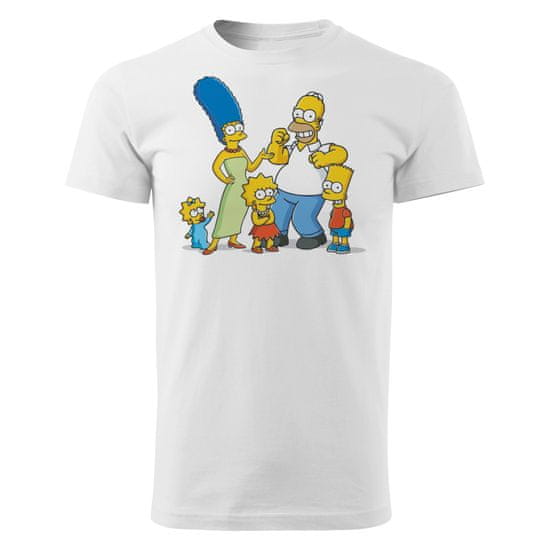 Grooters Pánske tričko Simpsons - Rodinka Veľkosť: S