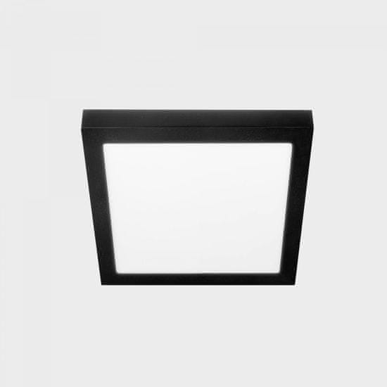 KOHL LIGHTING KOHL-Lighting DISC SLIM SQ stropné svietidlo 145x145 mm čierna 12 W CRI &gt;80 4000K Non-Dimm