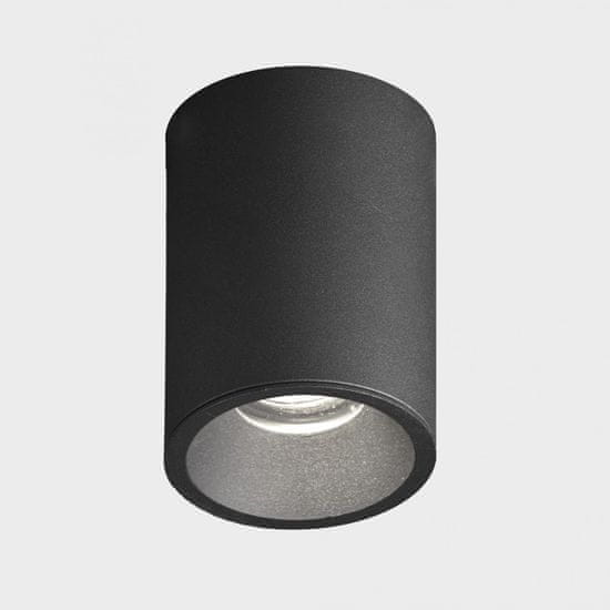 KOHL LIGHTING KOHL-Lighting MOON TOTOM stropné svietidlo pr. 80 mm čierna 8 W LED Non-Dimm